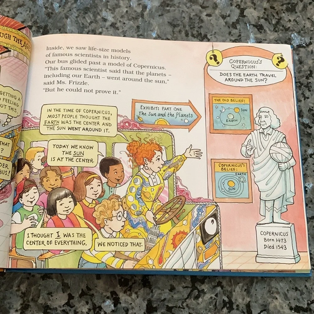 ✋Vintage Magic School Bus Hardcover Book The Science Fair Expedition Teach BTS